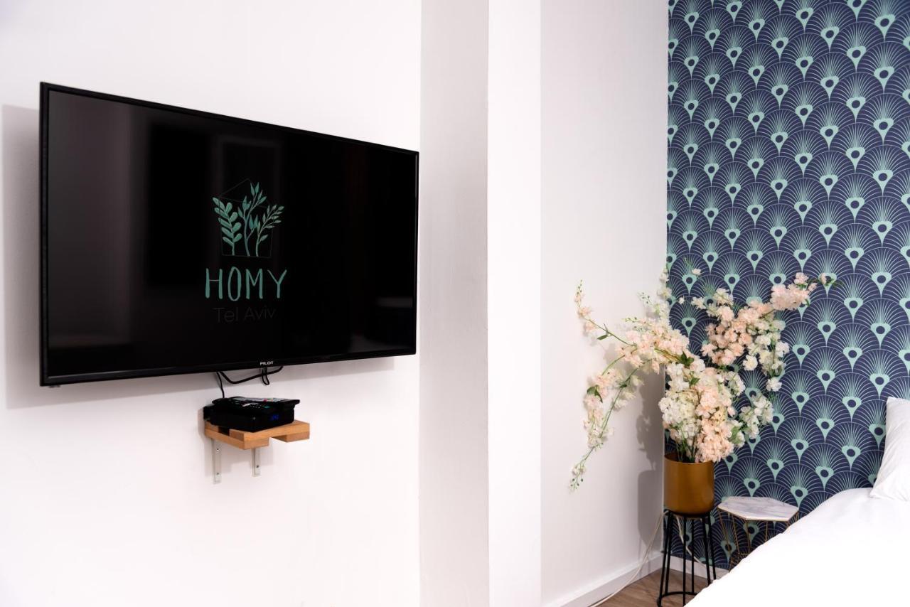 Stylish Studio Apartments On Dizengoff By Homy Тель-Авив Экстерьер фото