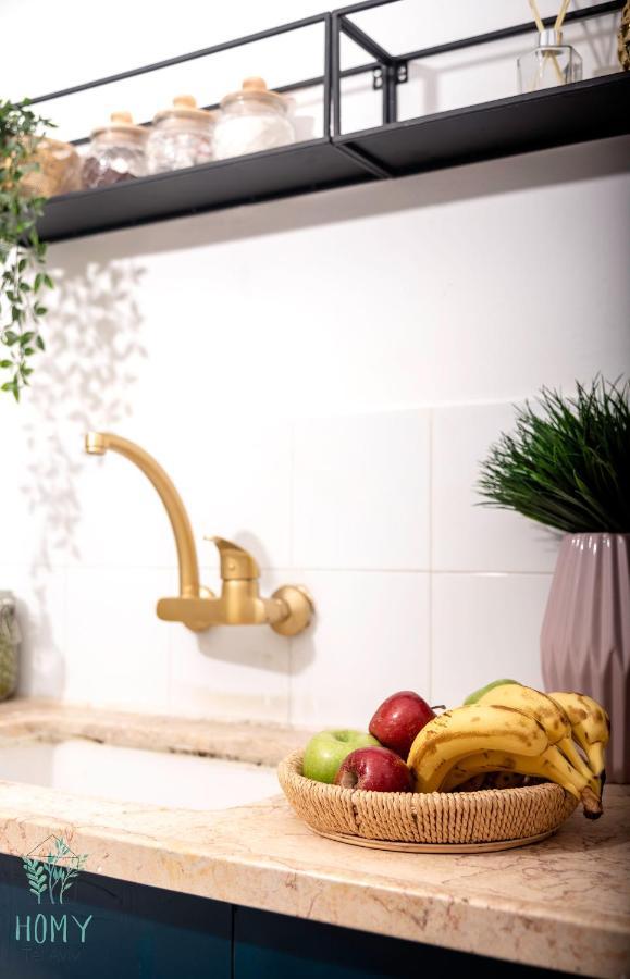 Stylish Studio Apartments On Dizengoff By Homy Тель-Авив Экстерьер фото