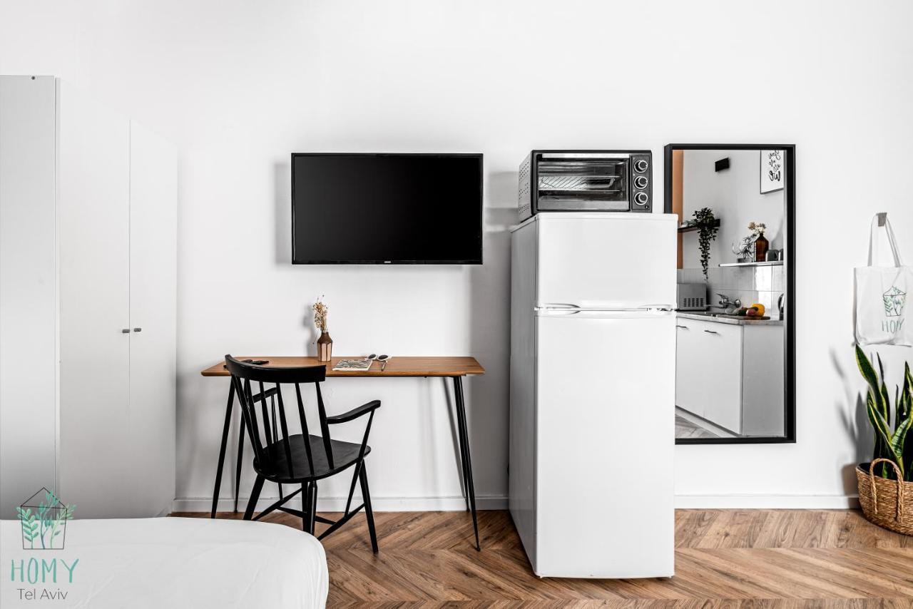 Stylish Studio Apartments On Dizengoff By Homy Тель-Авив Экстерьер фото